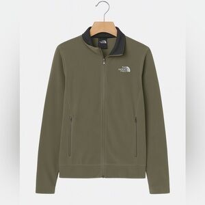 North Face Anchor Full Zip Jacket | Recycled | Taupe | Men’s Size Large